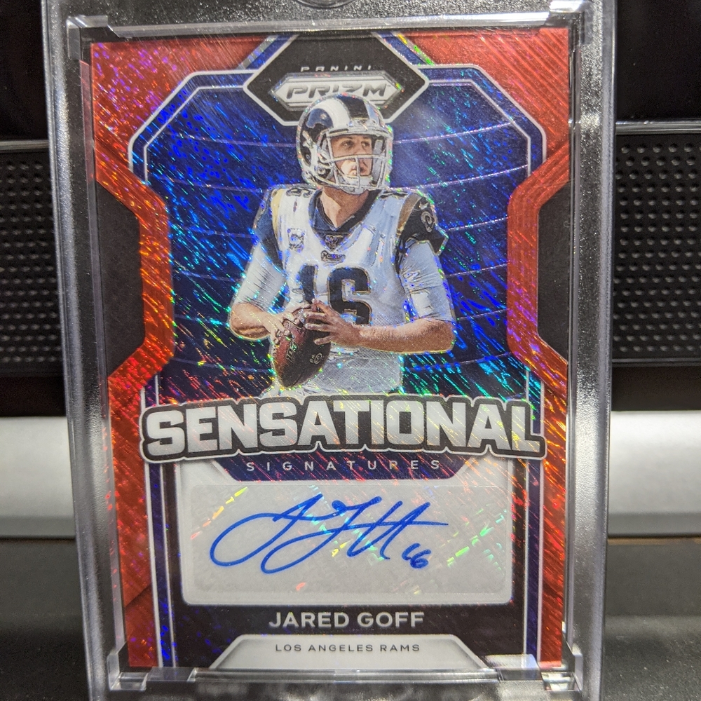 Panini Prizm Jared Goff 9/10 Auto